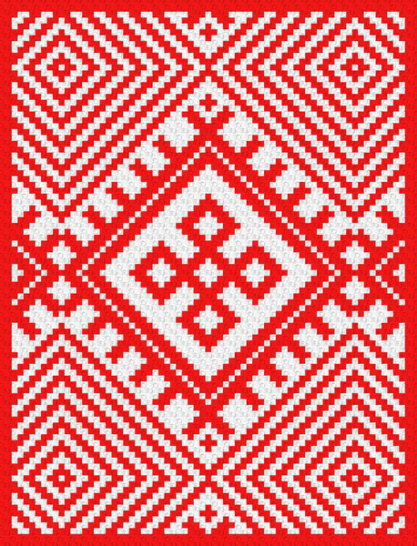 2. Life Energy - throw crochet pattern