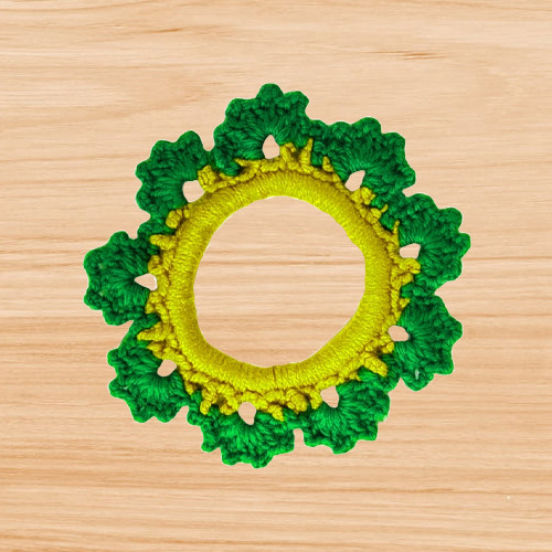 a crochet scrunchie pdf pattern