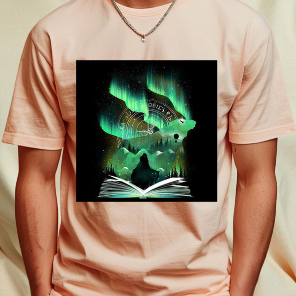 alethiometer in a northern lights Classic T-Shirt 39_T-Shirt_File PNG.jpg