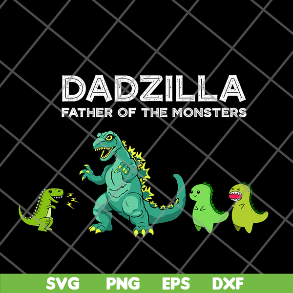 FTD10062107-Dadzilla And Monster Kids svg, png, dxf, eps digital file FTD10062107.jpg