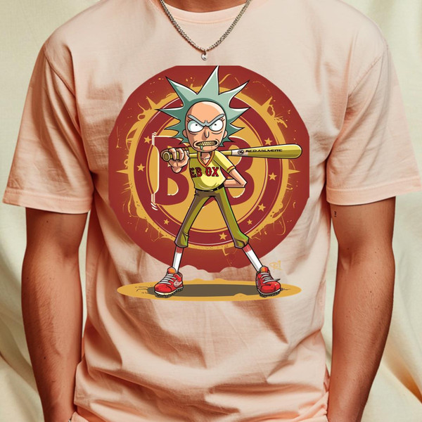 Rick And Morty Vs Boston Red Sox logo (160)_T-Shirt_File PNG.jpg