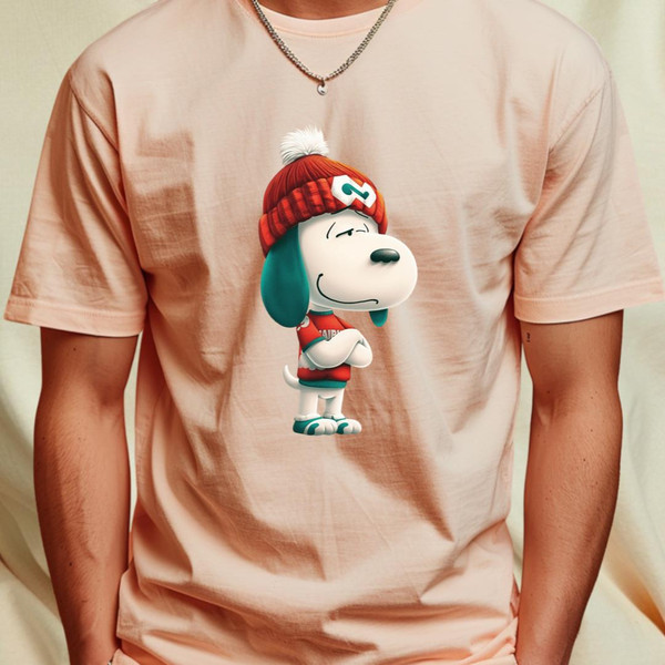 Snoopy Vs Miami Marlins logo (171)_T-Shirt_File PNG.jpg