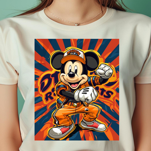 Tigers Logo Dance With Mickey PNG, Micky Mouse Vs Detroit Tigers logo PNG, Detroit Tigers logo Digital Png Files.jpg