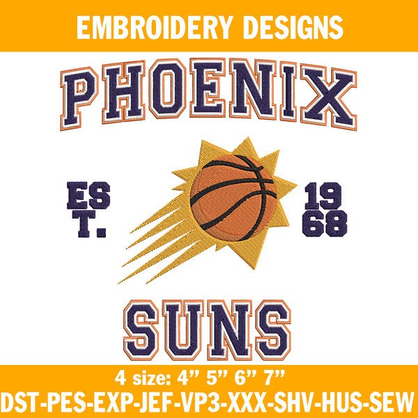Phoenix Suns est 1968 Embroidery Designs.jpg