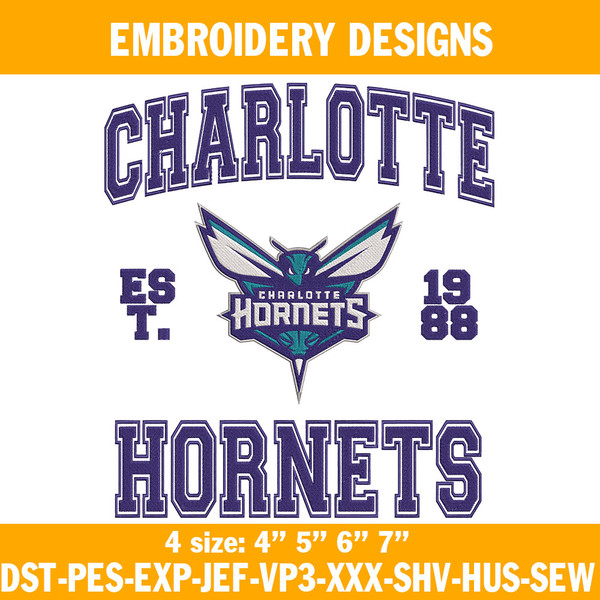 Charlotte Hornets est 1988 Embroidery Designs.jpg