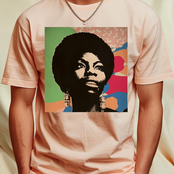 Vintage Poster - Nina Simone Style T-Shirt_T-Shirt_File PNG.jpg