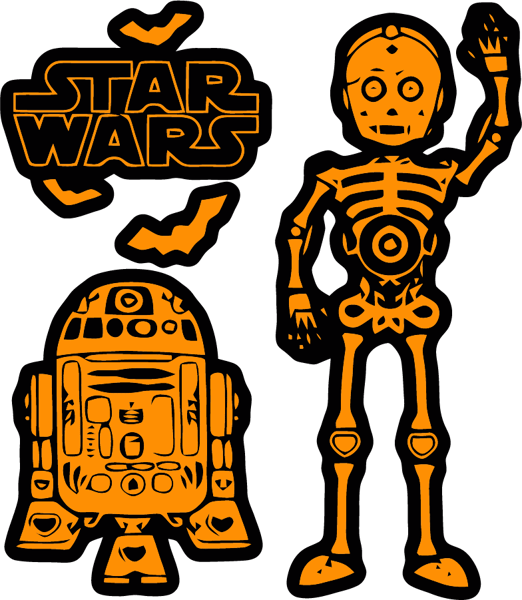 Star Wars Halloween Svg, Halloween Svg, Star wars Svg, R2-D2 C-3PO.png