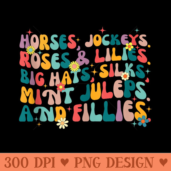 Horses Jockeys Roses&Lilies Big Hats Silks Mint Juleps 0657.jpg