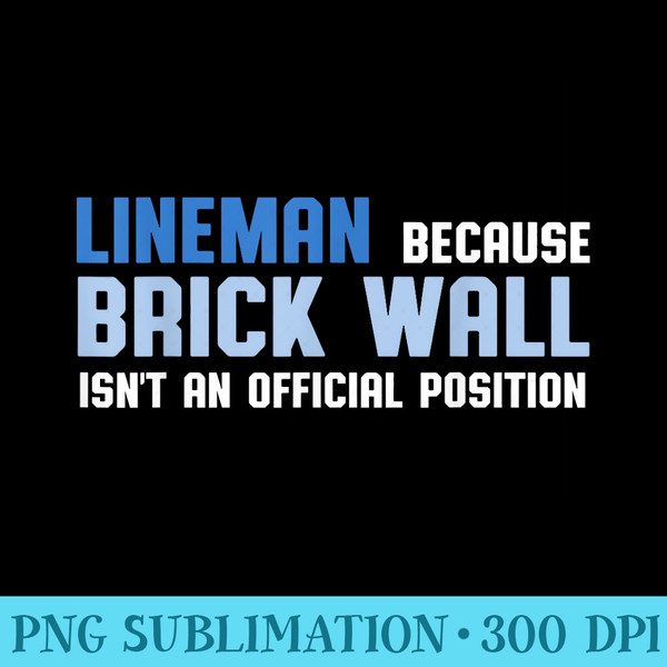 Football Lineman Brick Wall - PNG Clipart Download - Bold & Eye-catching