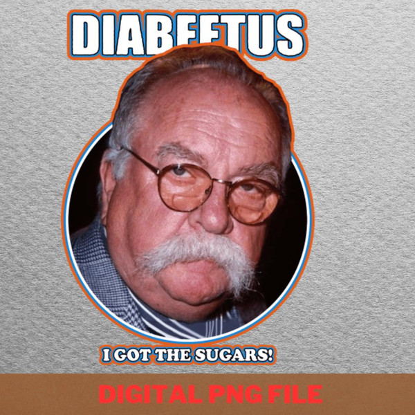 Diabeetus Heart Gear PNG, Diabeetus PNG, Wilford Brimley Digital Png Files.jpg