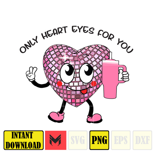 Retro Valentines Heart Stanley Png, Boujee Valentine Png, Stanley 40oz Tumbler Valentine Inspired Png (5).jpg