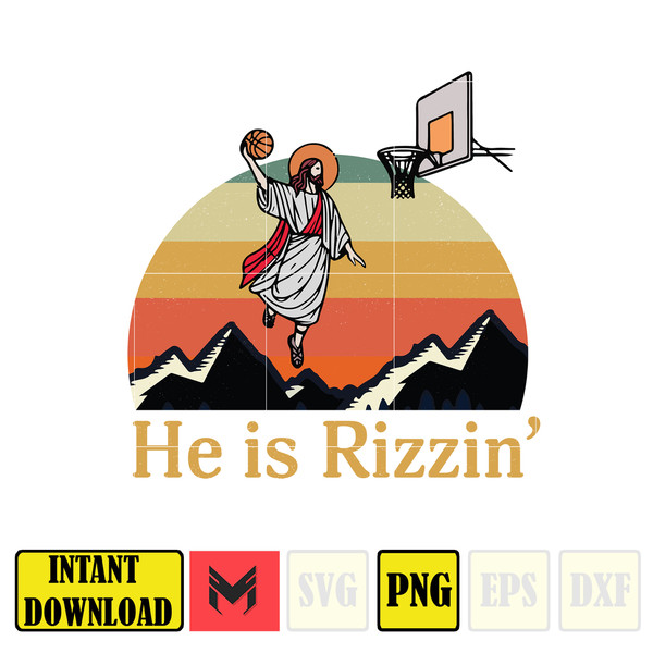 Funny Easter Jesus Png, Jesus Basketball, Reto Y2K Christian Faith Religious, Weirdcore Clothing That Go Hard, Instant Download (1).jpg