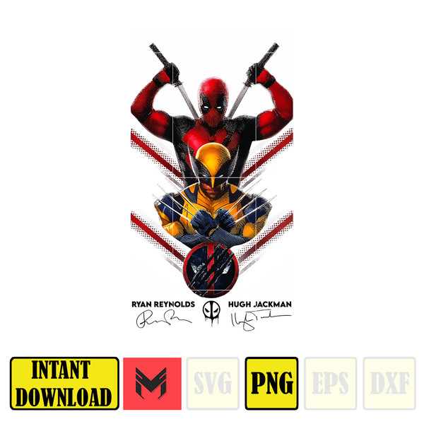 Ryan Reynolds Hugh Jackman Png, Deadpool & Wolverine Png, Ryan Reynolds Hugh Jackman Png, Superhero X-Men Png.jpg