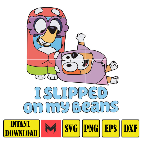 I Slipped On Mah Beans Svg, Blue Dogs Grannies Svg, I Slipped On Mah Beans Svg, Blue Dogs Svg, Blue Dogs Svg, Blue Font, Instant Download.jpg