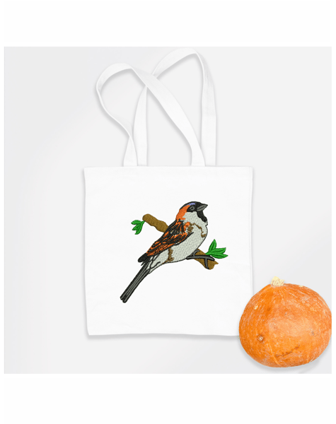 Sparrow bird bag image.png