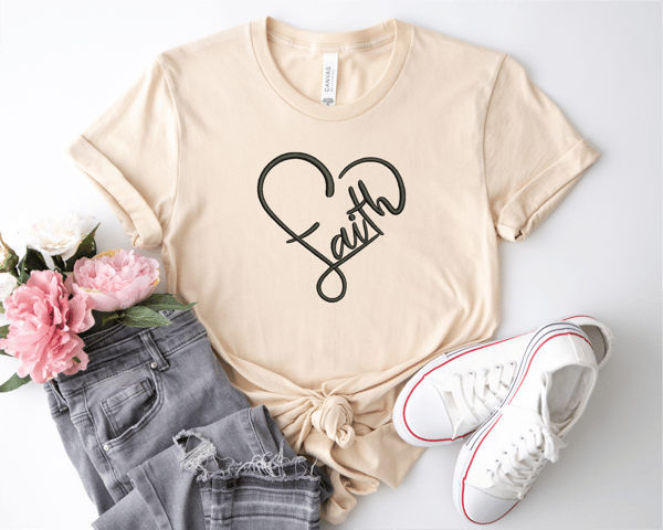 Faith with heart tshirt image.png