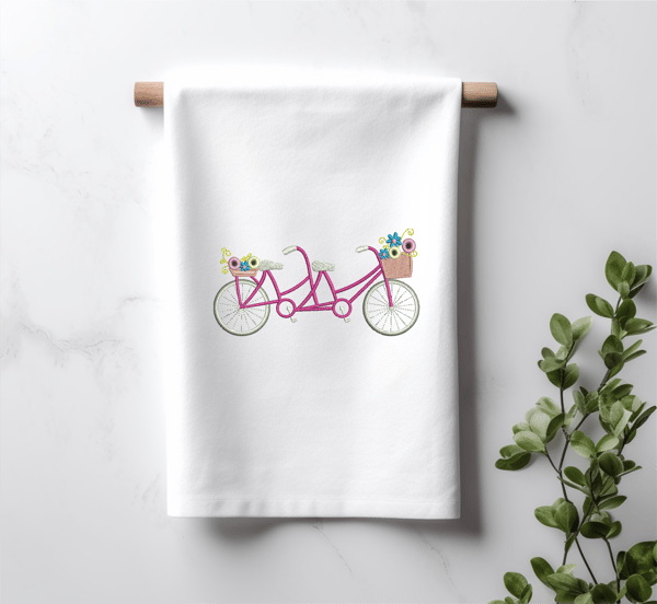 Tandem bicycle towel image.png