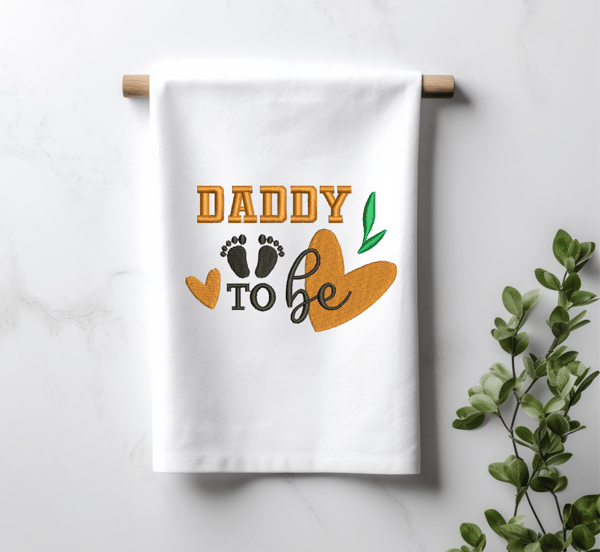 Daddy to be towel image.png