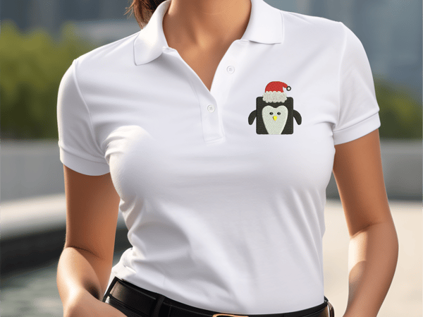 Penguin Christmas tshirt image.png