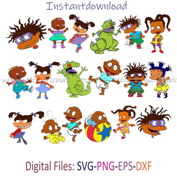 Rugrats Afro Bundle.jpg