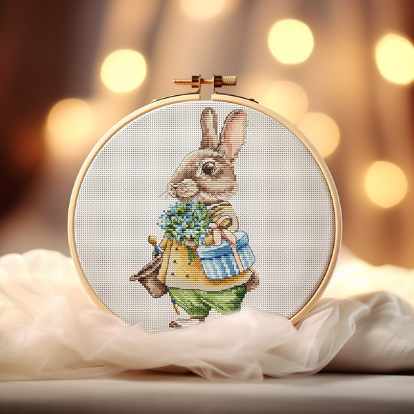 2. Bunny with a blue box Hoop5.jpg