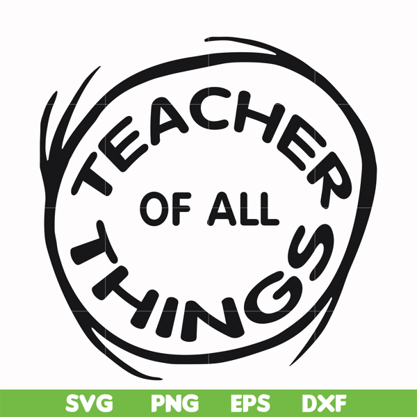 DR000161-Teacher of all things svg, png, dxf, eps file DR000161.jpg