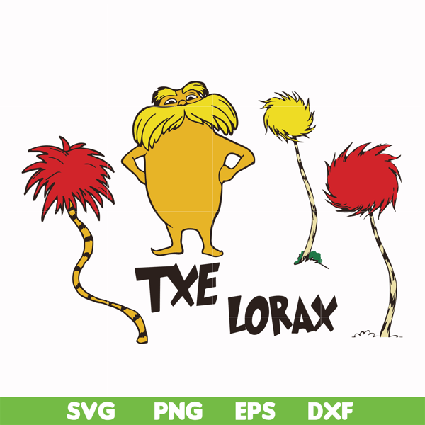 DR000149-TXE Lorax svg, png, dxf, eps file DR000149.jpg