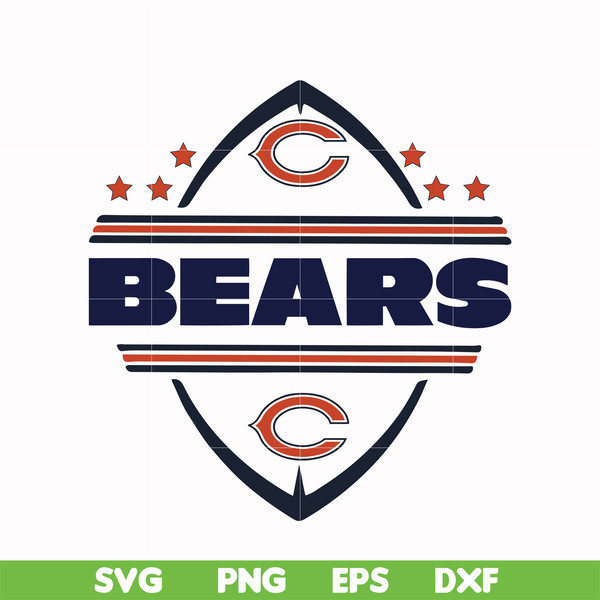 NFL111035T-Chicago Bears svg, Bears svg, Sport svg, Nfl svg, png, dxf, eps digital file NFL111035T.jpg