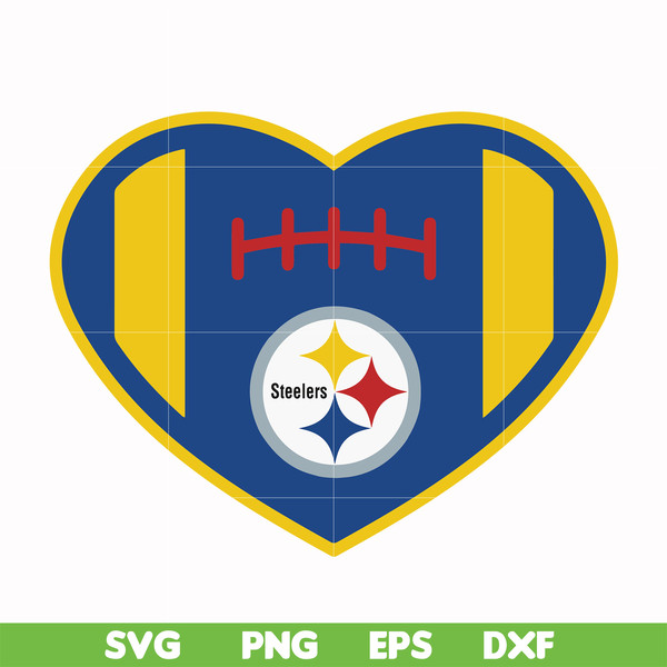 NFL1310202032T-Pittsburgh Steelers heart svg, Pittsburgh Steelers svg, Sport svg, Nfl svg, png, dxf, eps digital file NFL1310202032T.jpg