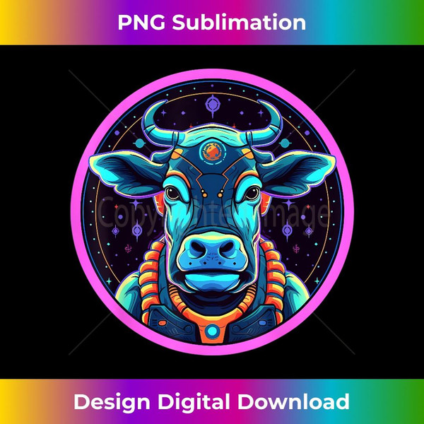 Space Cow Astronaut Funny Cosmic Galaxy Animals 2 - Premium PNG Sublimation File