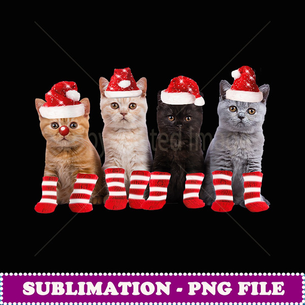 Kiens Wih Sana Has Funny Chrismas Ca Meme - Elegant Sublimation PNG Download