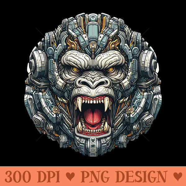 Mecha Apes S03 D07 - High-Quality PNG Download - Customer Support