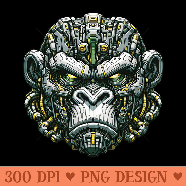 Mecha Apes S03 D83 - Downloadable PNG - Popularity