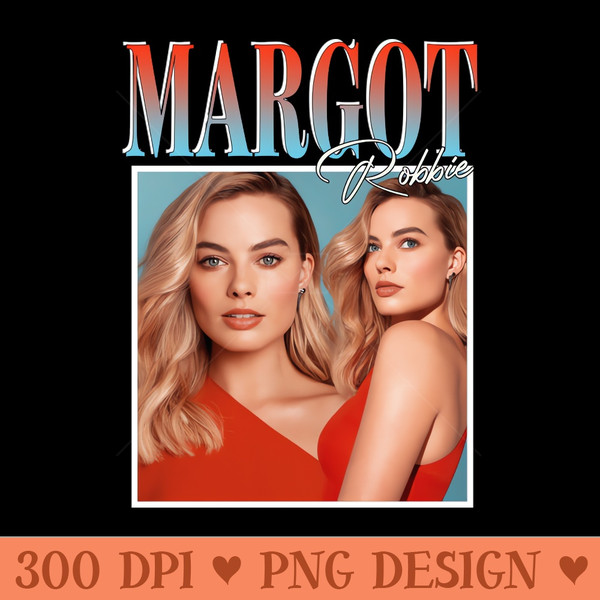 Margot Robbie - Downloadable PNG - Professional Design