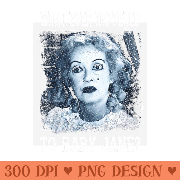 Bette Davis Chilling Role What Ever Happened T - PNG Download Website - High Quality 300 DPI