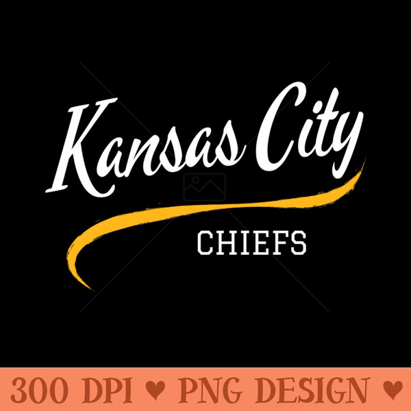 Kansas City Chiefs Retro Tee Kansas City Chiefs Retro T - Sublimation PNG - Good Value