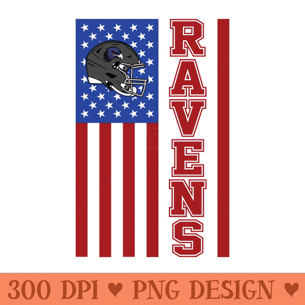 Ravens Football Team - High Quality PNG - Variety