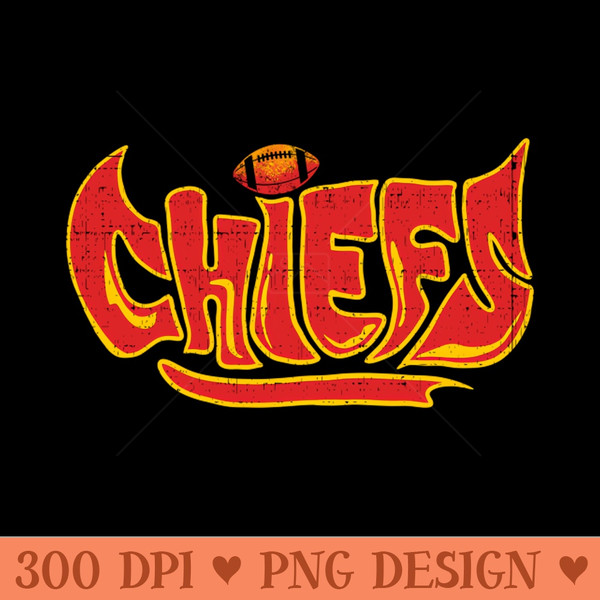 Chiefs typography vintage -  - Variety