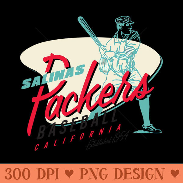 Salinas Packers Baseball - PNG Designs - Variety