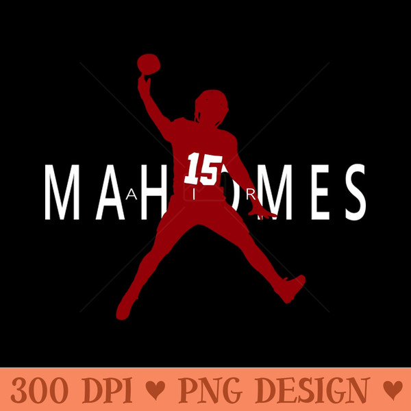 Air Mahomes - PNG Designs - Good Value