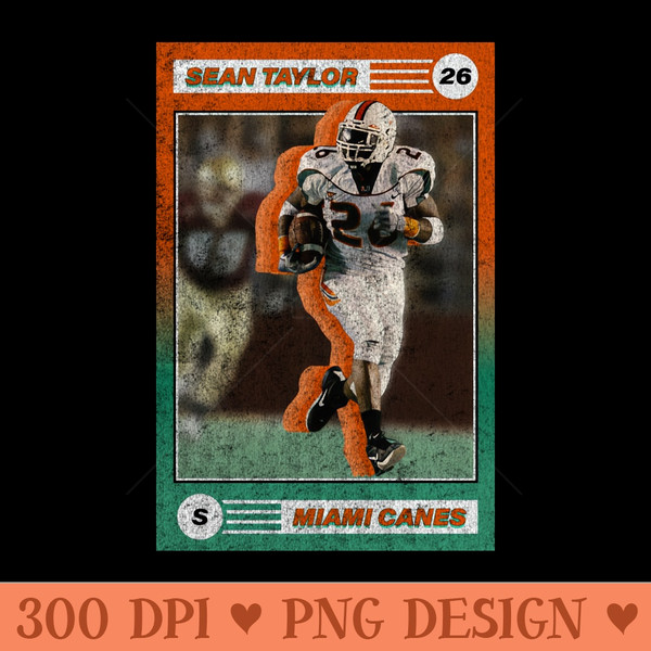 Sean Taylor - Downloadable PNG - Convenience