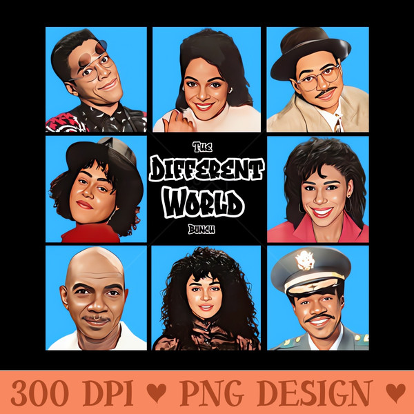 The Different World Bunch - PNG Download Pack - Flexibility