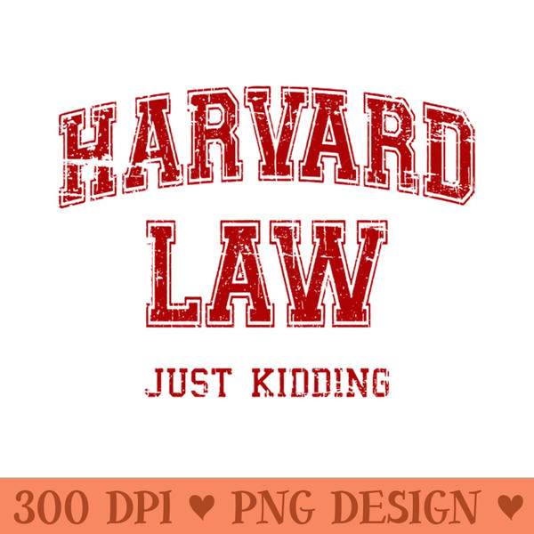 Vintage Harvard Law Jokes - PNG Downloadable Resources - Unique