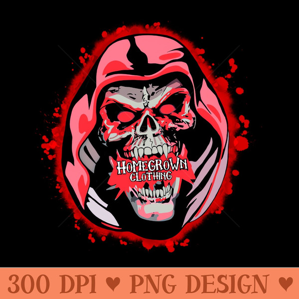 Homegrown Red Reaper Design - PNG Downloadable Resources - Professional Design