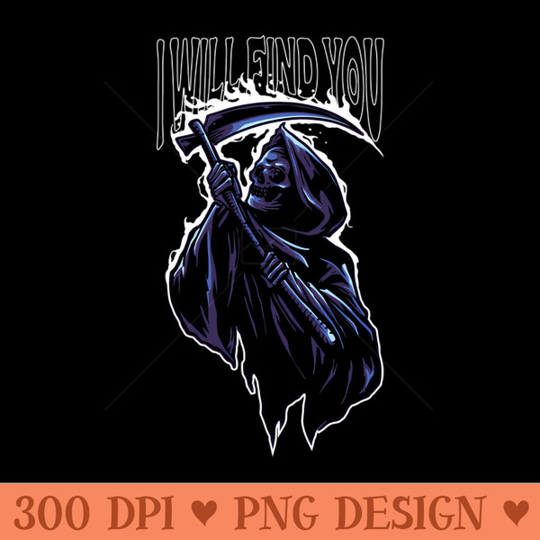 Grim Reaper - PNG Design Downloads - Customer Support
