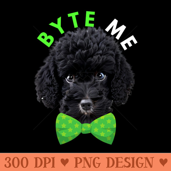 Byte Me - PNG Image Downloads - Customer Support