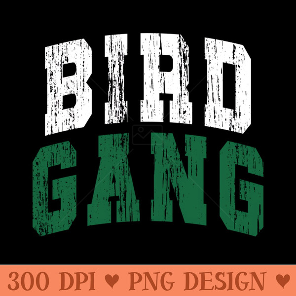 Bird Gang Support Philadelphia Eagles v3 - PNG Design Downloads - Unique