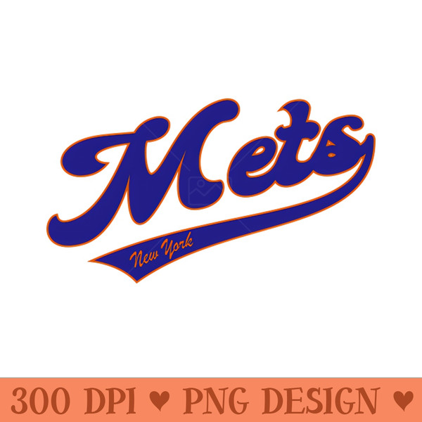 New York Mets - Sublimation PNG Designs - High Quality 300 DPI