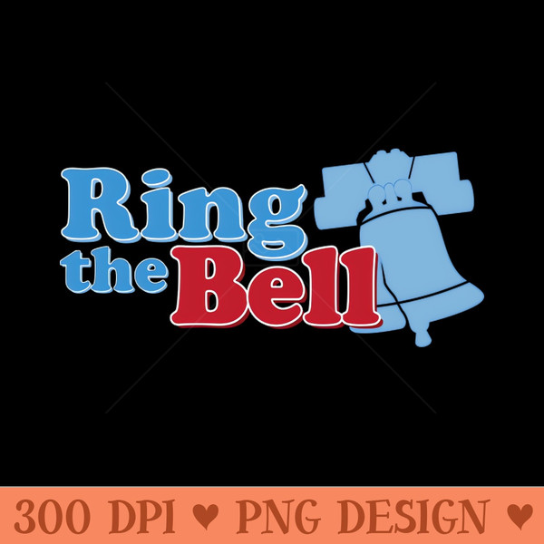 Ring the Bell Philadelphia Sports - Downloadable PNG - Professional Design