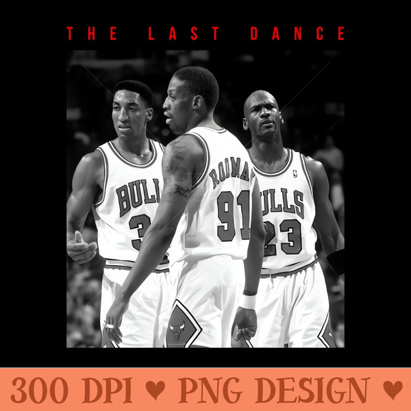 Last Dance MJ Worm Pip - PNG Designs - Popularity